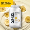 Isopure Zero Carb 100% Pure Whey Isolate Protein Powder, Lactose Free, Gluten Free, With Vitamins, Banana Cream, 25g Protein Per Serving, 3 Lbs, 44 Servings (Packaging May Vary) 4