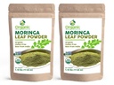 Organic Moringa Powder - 35.28 oz | Pack of 2 | USDA Organics, Non-GMO, Kosher, Halal, Moringa Olifera Powder - 100% Raw and Natural, by OSR 2