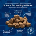 NaturVet Senior Advanced Incontinence Dog Supplement – Helps Support Dog’s Bladder Control, Normal Urination – Includes Synergistic Blend of Botanicals – 60 Ct. Soft Chews 6