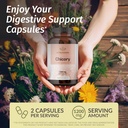 HERBAMAMA Chicory and Dandelion Kit - Bundle of 1200 mg Chicory Root Capsules & Dandelion Root Tincture 4 fl oz - Vegan, Non-GMO, Sugar & Alcohol-Free - 2 Pack 3
