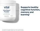 Vital Nutrients Vital Brain Powder | Phosphatidylserine, Acetyl-L-Carnitine Brain Supplement | Nootropic | Healthy Cognitive Function, Memory, Learning* | Gluten, Dairy, Soy Free | Lemon | 150g 6