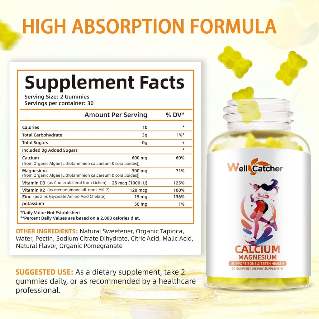 Potassium Citrate Gummies with Calcium Magnesium Gummies 6