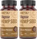 DEVA Vegan Virgin Hemp Seed Oil Capsules – Cold-Pressed, Unrefined, 90 Count 5