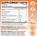 GABA Gummies 500mg for Cortisol Balance, Stress Relief Gummies for Adults Sleep, Brain, Immune Support, GABA Chewable Supplement with L-Theanine & Magnesium & Vitamin B6, Sugar Free, Vegan, 60 3