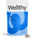 Wellthy His Daily Natural Multivitamin for Men, Premium Prostate Support Supplement, Support Hair Growth (30 Day) 2
