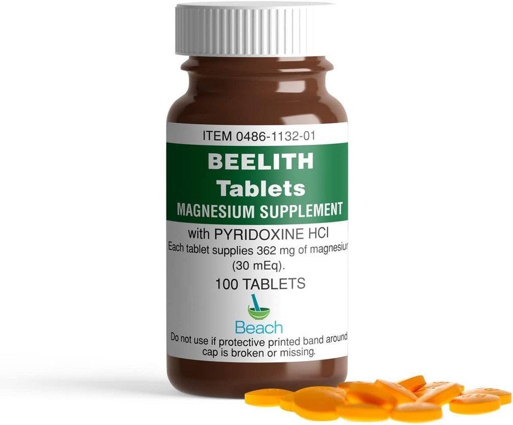Tablet 3 Pack (Magnesium Supplement with and Pyridoxine Hcl) - 3 X 100 Tab 2
