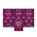 Pukka Organic Tea Bags, Night Time Berry Herbal Tea with Chamomile, Echinacea, and Elderberry, Perfect for Overnight Wellness, 20 Count (Pack of 3), 60 Tea Bags 2