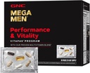 GNC Mega Men Performance and Vitality Vitapak Program, Convenient Complete Nutrition, 5 Products in 1 packet, Circulation, Blood Flow, Prostate Health, Sexual Function, Horny Goat Weed, 30 Packs 2