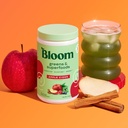 Bloom Nutrition Superfood Greens Powder, Digestive Enzymes with Probiotics and Prebiotics, Gut Health, Bloating Relief for Women, Chlorella, Green Juice Mix with Beet Root Powder, 25 SVG, Apple Cider 4