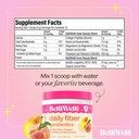 Belli Welli Daily Fiber Supplement Bundle with Collagen, Probiotics & Electrolytes – Peach Mango & Orange Yuzu Mandarin Flavors – Supports Digestion, Gut Balance & Debloating – 32 Servings Total 5