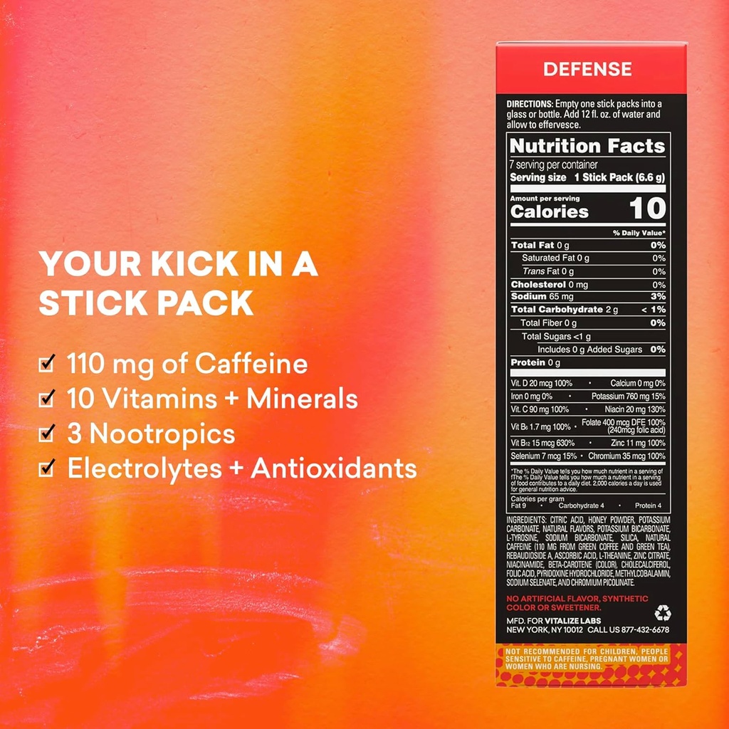 EBOOST Energy Drink Powder, Super Fuel - Orange Mango, 7 Packets - Pre-Workout Powder Energy Drink Mix - Natural Energy, L-Tyrosine, L-Theanine & Vitamins - Preworkout for Women & Men to Go 4