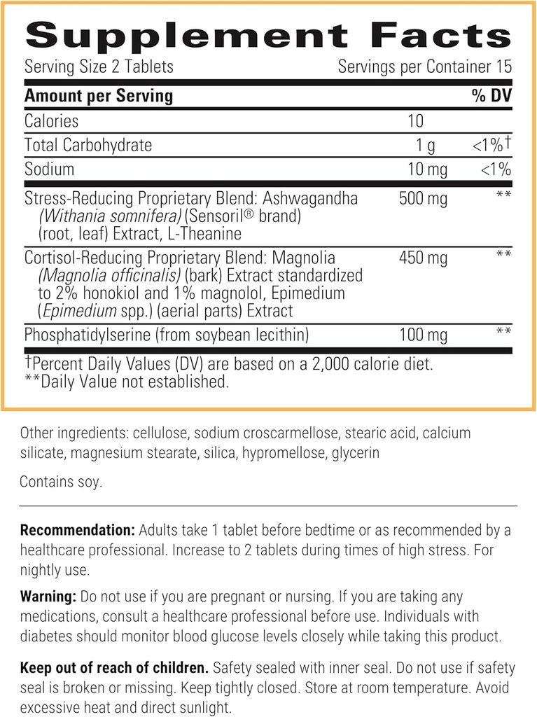 Integrative Therapeutics Bundle with Cortisol Manager, 30 Tablets & L-Theanine, 60 Capsules - Cortisol Manager for Stress Support with Ashwagandha* - L-Theanine to Support a Relaxed State* 5