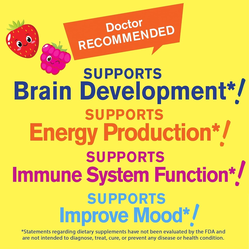WellYeah B Complex Kids + Vitamin B12 Kids, Gummies Bundle - Great Tasting, Vitamin Supplement, Gluten Free, GMO Free, Chewable Gummy 6