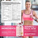 Built by Nature Vitamins for Women – Women's Complete Daily Multivitamin Supplement with A, B, C, D, E, Iron, Calcium, Magnesium and Multi Minerals – Wellness & Immune Health Support - 60 Softgels 3