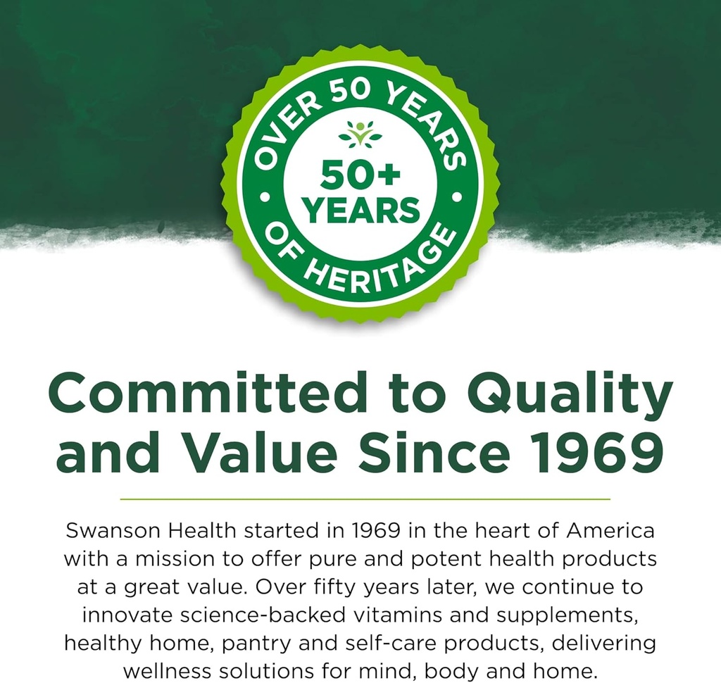 Swanson Herbal Extract Memory Complex 60 Capsules 5