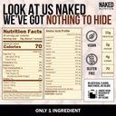 NAKED Almond Protein Powder from US Farms, Only 1 Ingredient, Vegan, Gluten-Free, No Additives, No Salt, No Sugar - 38 Servings - 1.5LB 5
