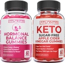 Atlantis Nutrition Hormonal Balance PMS Relief 60 Gummies + Sugar Free Keto Apple Cider Vinegar 60 Gummies 2