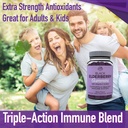 Country Farms Elderberry Gummies with Vitamin C and Zinc, Supports Healthy Immune System, Rich in Antioxidants, Triple Action Immune Blend, Berry Flavor, 60 Gummies, 30 Servings 4
