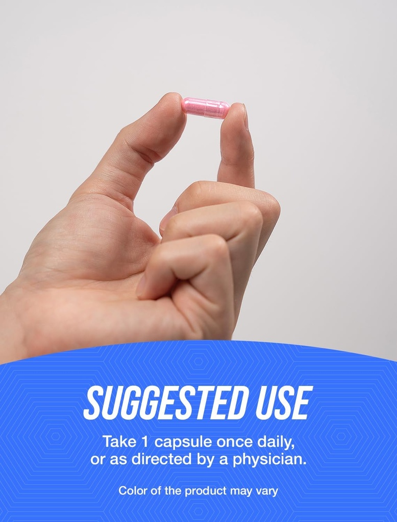 BulkSupplements.com Vitamin B12 Capsules - as Cyanocobalamin, Vitamin B Supplement, Vitamin B12 200 mcg - Energy Vitamins, Gluten Free, 1 Capsule per Serving, 500 Capsules (Pack of 1) 5