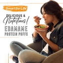 Smart for Life Soy Protein Puffs from Edamame - High Protein Zero Sugar Soy Protein Isolate Puffs - 20 Grams Protein Snacks - Non-GMO, Gluten-Free - 3 Pound Box - 53 Servings - Soy Puffs… 5