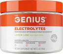 The Genius Brand Genius Electrolytes - Electrolyte Powder for Active Lifestyles - Supports Hydration, Energy, Endurance, Muscle Growth & Recovery - Lemon Lime - 30 Servings 2