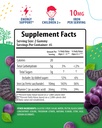 SUNNY SAM Iron Gummies for Kids & Zinc Gummies for Adults - Zinc Chewable Gummy for Immune Support - Powerful Natural Antioxidant Non-GMO Supplement for Children Men Woman Adults 3