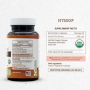 Secrets of the Tribe Hyssop USDA Organic Capsules | Certified Organic Vegetarian Capsules, Herbal Dietary Supplement | Hyssopus officinalis Dried Herb (60 Count) 5