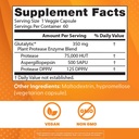 Doctor's Best Gluten Rescue with Glutalytic, Non-GMO, Vegan, 60 Count (Pack of 1) 5