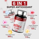Urolithin A Pro Supplement 1000mg, 60 Softgels Super Antioxidants with Resveratrol & CoQ10 for Energy Production and Healthy Aging- Mitoceutical for Muscle Strength and Skin Care 4
