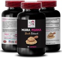 Energy Support - MUIRA PUAMA BARK EXTRACT - Herbal Power Source, Botanical Strength, Focus Support, Revive Blend, Energizing Source, Plant Vitality, Daily Power 3 Bottles 180 Capsules 3