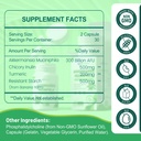 Akkermansia Muciniphila Probiotic for Gut Management - GLP-1 Boosting Supplement with Chicory Inulin, Turmeric, Resistant Starch, Vegan & Gluten Free - 30 Day Supply 3