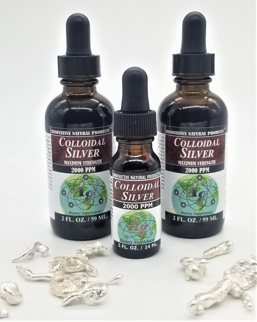 Colloidal Silver 2000 PPM (2 oz) by Innovative Natural Products 3