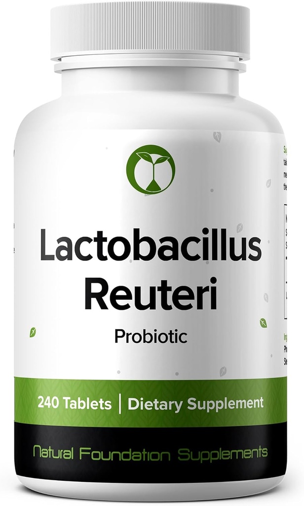 Lactobacillus Reuteri Probiotic Supplement 240 Tablets 3 Billion CFU Probiotics for Men & Women Supports Intestinal Digestive & Gut Health (240, Lactobacillus Reuteri) 2