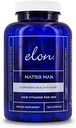Elon Matrix Man - 60 Day Supply - Hair Growth Vitamins for Men – Saw Palmetto & Biotin Advanced Formula Vitamins – Promotes Healthy Beard Growth – (120 Capsules) 2