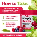 Beet Gummies with CoQ10-Nitric Oxide & Energy Support-Non-GMO Beetroot Powder & Grape Seed Extract- Natural Mixed Berry Flavor-60 Count 4