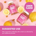 Collagen Gummies for Women and Men with 2500mcg Biotin, Zinc, Vitamin C & E - Hydrolyzed Collagen Gummies for Hair, Skin & Nail Support - Biotin and Collagen Gummies - Lemon Flavor - 30 Servings 5
