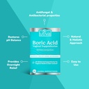 Utiva Boric Acid Suppositories for Women - pH Balance - Feminine Care - 600mg Boric Acid to Lower pH and Support Vaginal Health, BV Treatment for Women, 30 Vaginal Suppositories 2