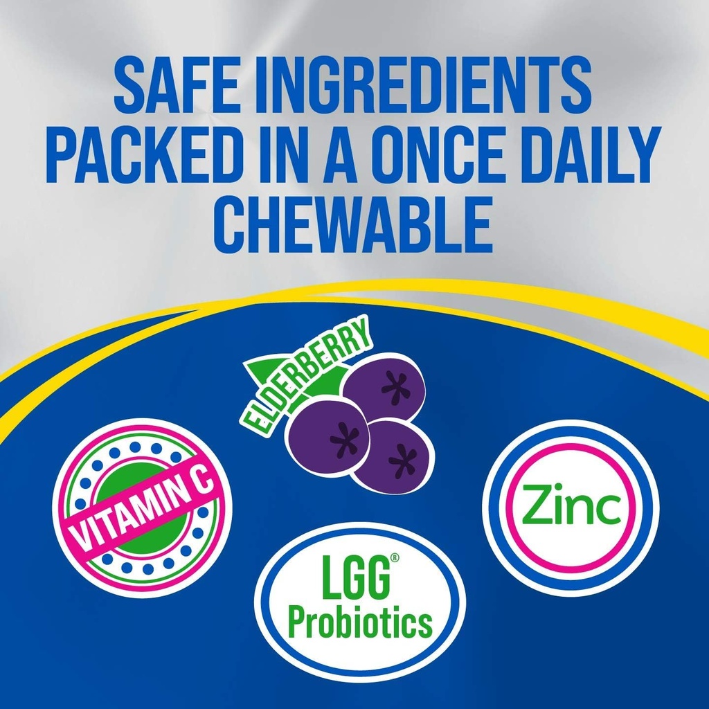 Culturelle Immune Defense Probiotic with Vitamin C, Vitamin D and Zinc + Elderberry, Non-GMO, 4-in-1 & Women’s 4-in-1 Daily Probiotic Supplements for Women - Supports Vaginal Health 4