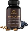 CHOQ® Shilajit - Over 50% Fulvic Acid, 500 mg Vegan Capsules, Energy, Brain, Focus, Collagen, Hormones, Mitochondrial Function, Urolithin A, Lab-Tested 2