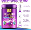 Collagen Peptides Powder 20G with Hyaluronic Acid & Biotin, Unflavored Grass Fed Hydrolyzed Powder Type I & III - Supports Hair, Nail, Skin, Bone & Joint - Best Collagen Supplements - 28 Servings 5