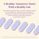 BariMelts Gastro Zen® with Gastro-AD® for GLP-1 Users and Bariatric Patients - Postbiotics for Heartburn Relief & Gut Health - 60 Smooth-Coated Caplets (1-Month Supply) 5