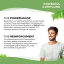 Quercetin Supplement | 1-2 Month Supply of Quercetin 500mg with Bromelain to Help Absorption. Quercetin and Bromelain for Immune System Support & Seasonal Support | 60 Capsules 3