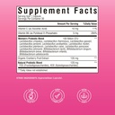 Women's Probiotics 100 Billion CFU 30 Capsules & Magnesium Complex Supplement 6 in 1, 120 Capsules 3