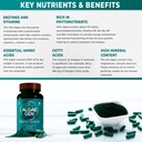 Genrestore: Natural AFA Stem Cell Celulas Madres Klamath Blue - Green Algae More Effective Than Spirulina or Chlorella Phytonutrient- Rich, Superfood 600mg Aphanizomenon Flos-Aquae (1) 4