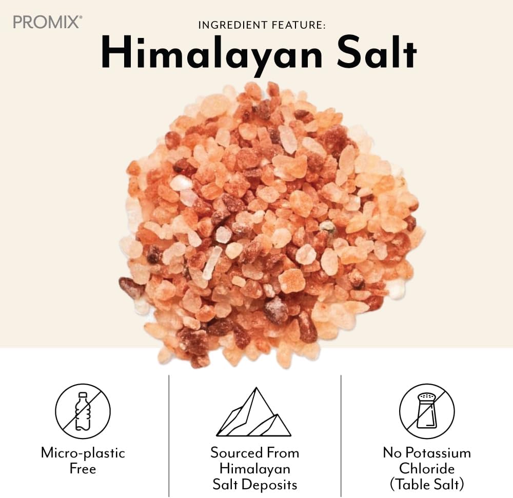 ProMix Nutrition Electrolytes Powder Hydration Packets | Himalayan Pink Salt, Magnesium, Potassium, Vitamin C | Sugar Free - 30 Count 5