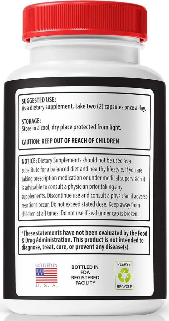 (2 Pack) Vital Prime for Men, Official Vital Prime Original Blend, Natural Ingredients to Support Performance, Premium Formula for Energy and Stamina, VitalPrime Complex Review (120 Capsules) 4