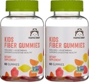 Brand - Mama Bear - Kids Fiber Gummies - Supports Digestive Health, Orange, 60 Count (Pack of 2) 2