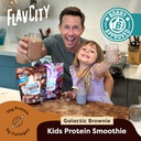 FlavCity All-in-One Protein Smoothie for Kids (Galactic Brownie) - Grass-Fed & Undenatured Whey Protein Powder with 15g Protein & 5g Collagen - Gluten-Free & Non-GMO - 15 Servings 3