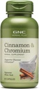 GNC Herbal Plus Cinnamon & Chromium Supplement, Vegetarian, Supports Glucose Utilization, 30 Servings 2