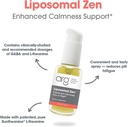 Allergy Research Group Liposomal Zen - L-Theanine Liquid Supplement, GABA Calming Support, Sleep Liposomal, Day or Night, Sunflower Phospholipids, Fast-Acting Zen Formula - 1.7 Fl Oz 6